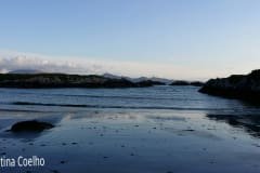 Ring og Kerry - White Strand, Final da tarde, vista sobre várias ilhas