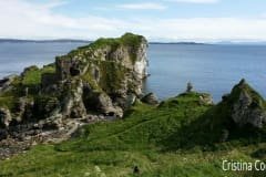 Península de Kinbane e castelo