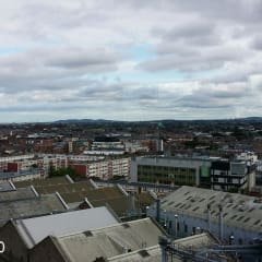 Guinness Storehouse - Gravity Bar, vista sobre Dublin