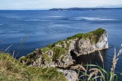 Castelo de Kinbane - Cabeça branca