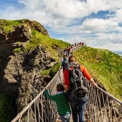 Carrick-a-rede ponte de corda