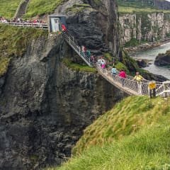 Carrick-a-rede ponte de corda
