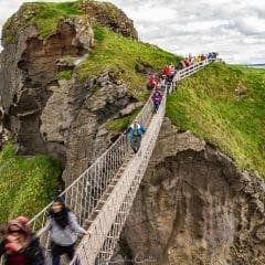 Carrick-a-rede ponte de corda