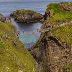 Carrick-a-rede ponte de corda