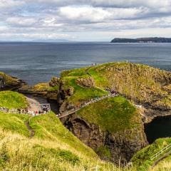 Carrick-a-rede ponte de corda