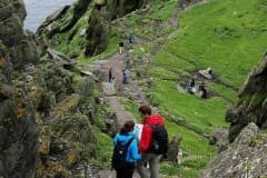 Na descida... são cerca de 600 degraus - Skellig Michael