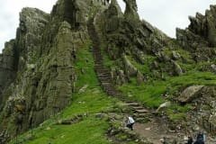 Outra panorâmica da subida - Skellig Michael