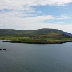 Vista desde a ilha Valentia